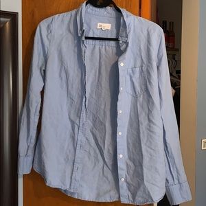 Light Blue Long Sleeve Button Down ‘boyfriend fit’